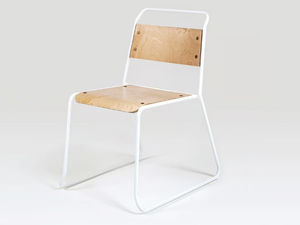 TRAPEZE - Sled base chair _ Liqui Contracts